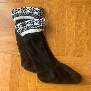 Hunter Fair Isle Print Boot Socks